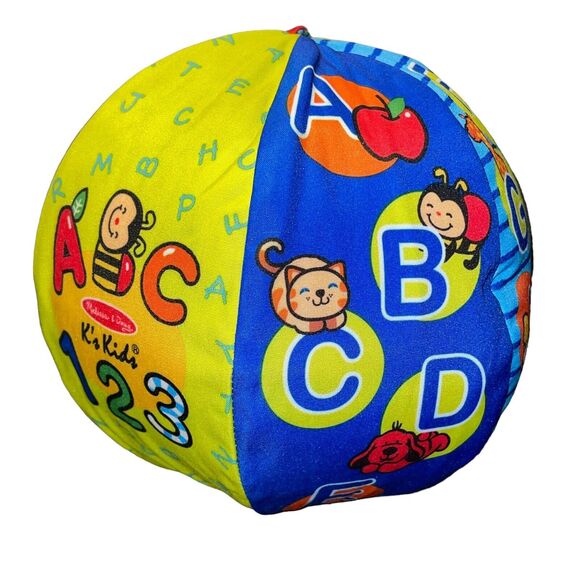 Melissa & Doug Talking Ball K Kid Education Learning Plush Soft Toy ABC Nursery - Picture 8 of 10